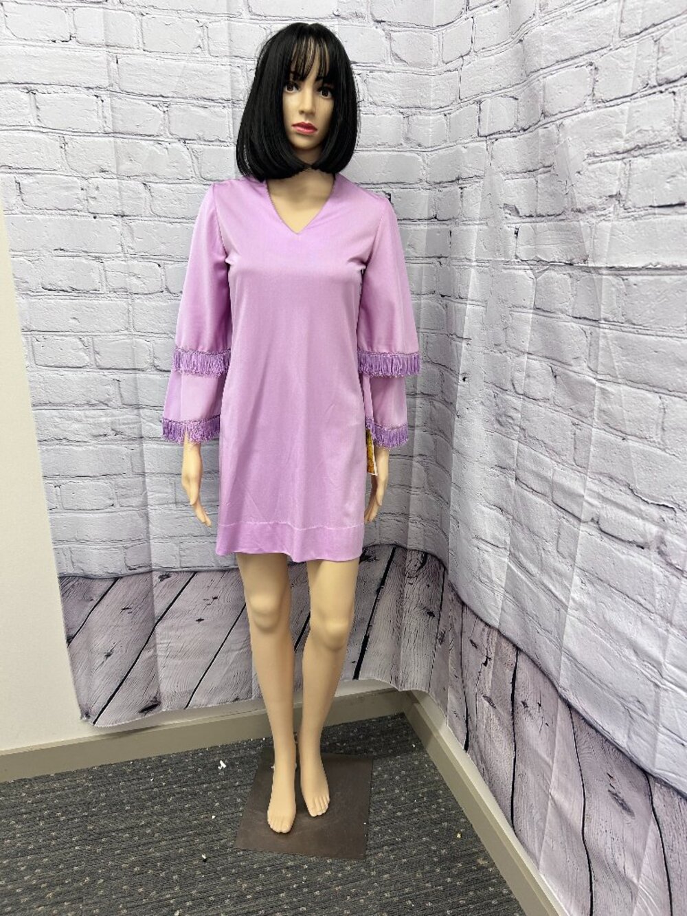 Fun, Flirty and Fringe!!  Vintage Candy JRS Mini Dress